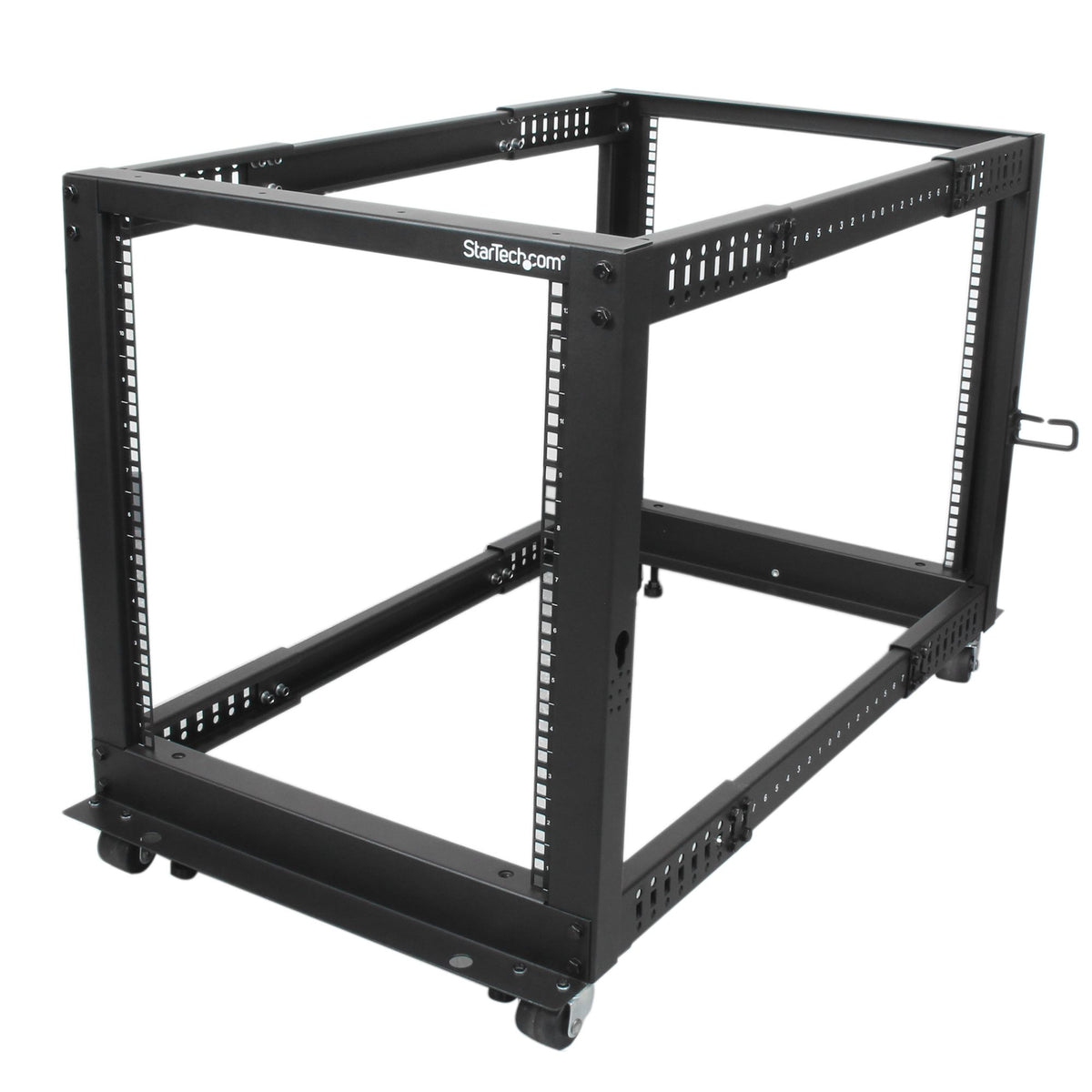 12U Adjustable Depth 4 Post Server Rack