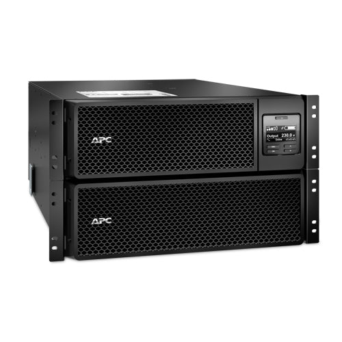 APC Smart-UPS SRT 8000VA RM UPS rack-mountable AC 230V 8000Watt 8000VA Ethernet 10/100 USB output connectors 14 6U Black