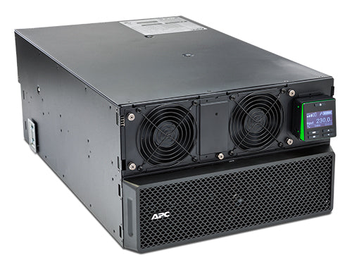 APC Smart-UPS SRT 8000VA RM UPS rack-mountable AC 230V 8000Watt 8000VA Ethernet 10/100 USB output connectors 14 6U Black