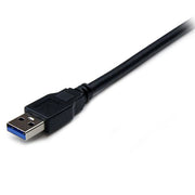 2m Black USB 3.0 Extension Cable M/F