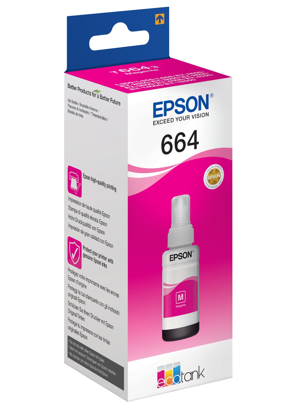 EPSON 1LB T6643 ink cartridge magenta 70ml 1-pack (A)