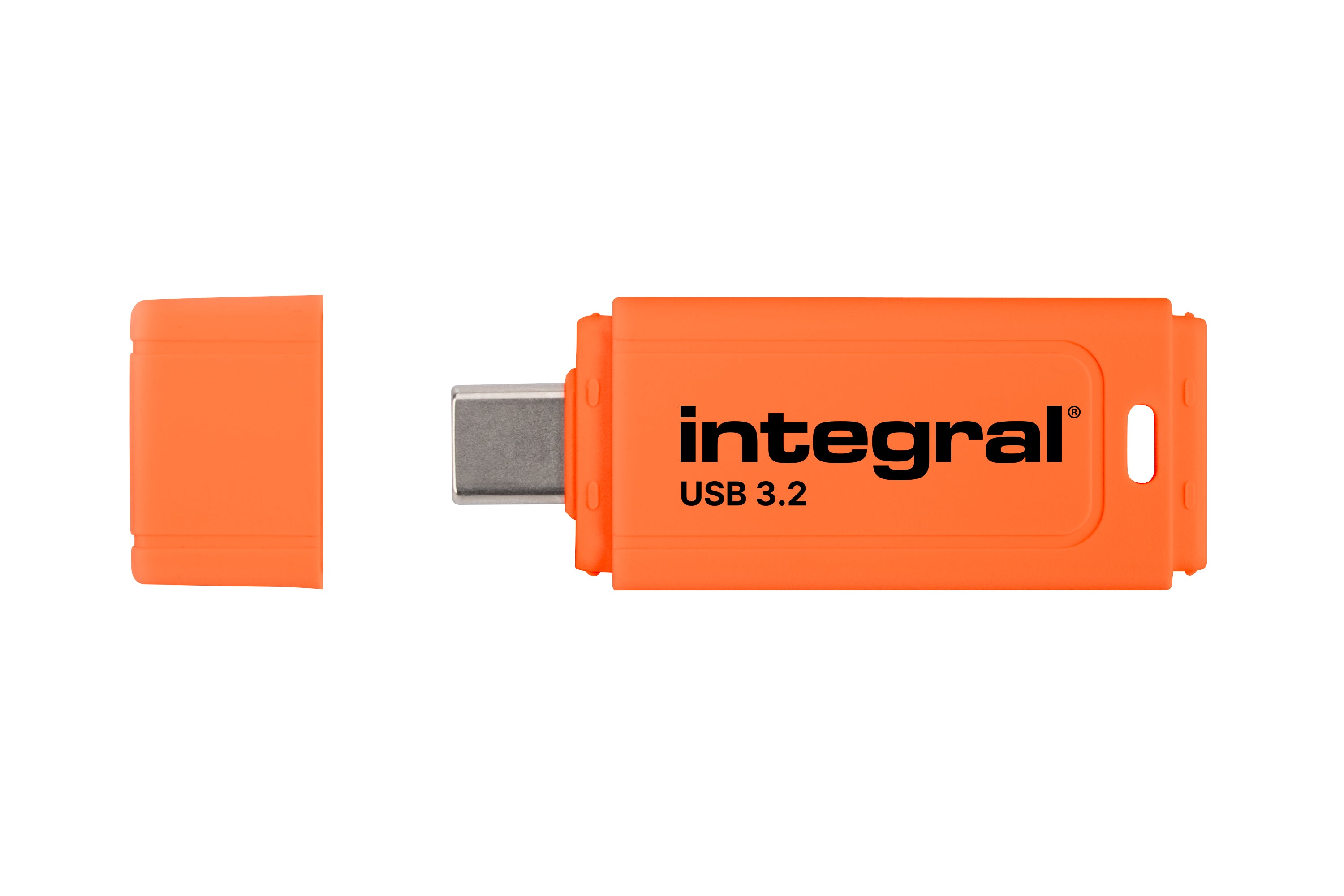 CLE USB 64GB USB-C 3.2 GEN1 DRIVE ORANGE