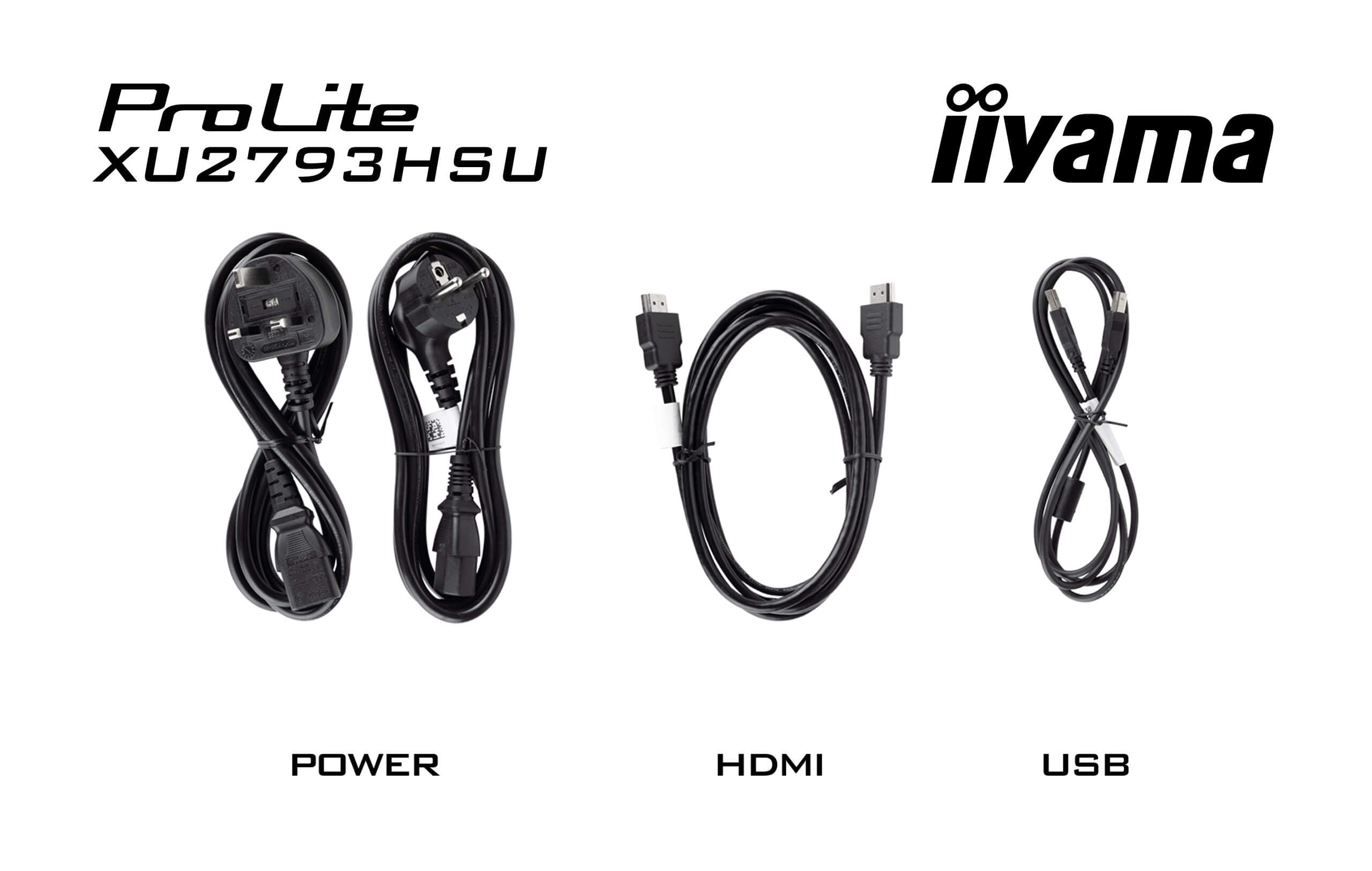 iiyama XU2793HSU-B7 27 pouces IPS 1920x1080 300cd/m2 1ms HDMI DP USB