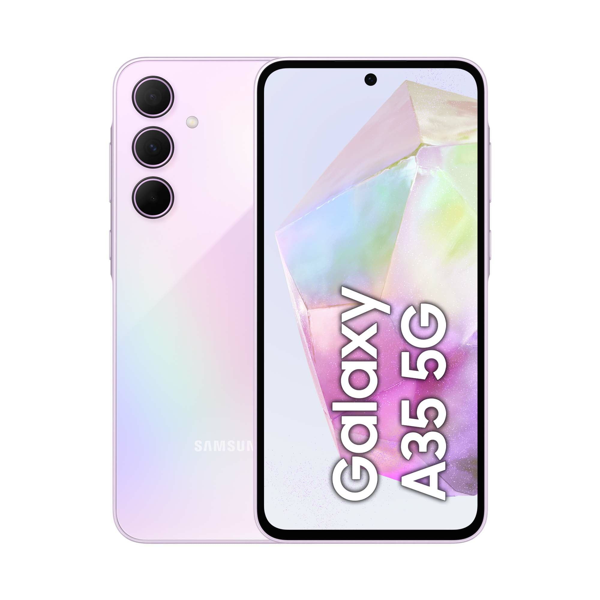 Samsung A356 Galaxy A35 5G (Double Sim - 6.6", 128 Go, 6 Go RAM) Rose
