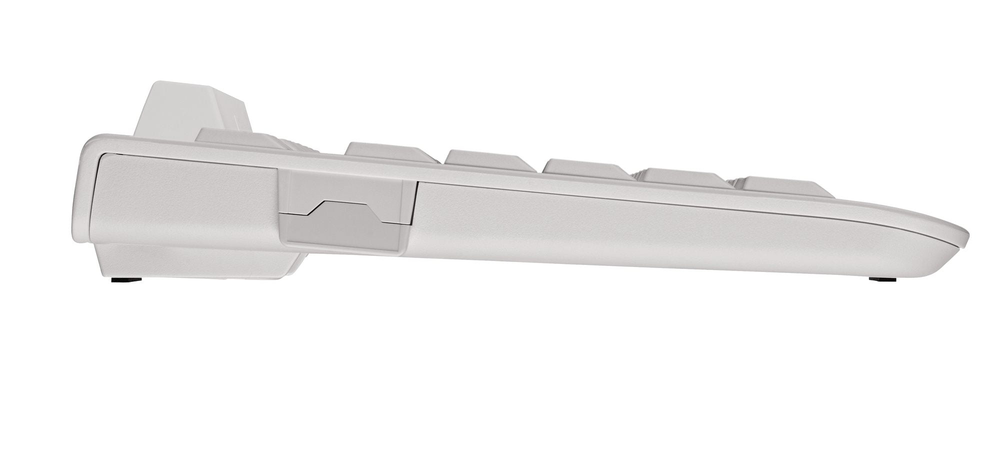 CHERRY Clavier (+cart puces) KC-1000 SC USB blanc (DE - QWER