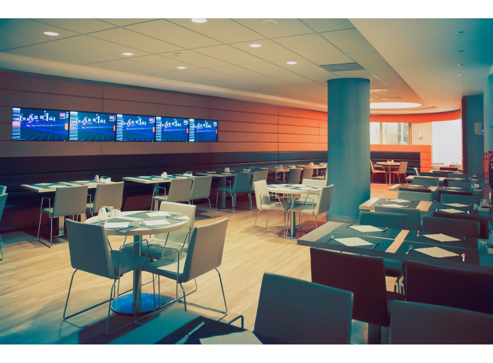 Digital Menu Brd Mnt w/8pt Adj f/46"-48"