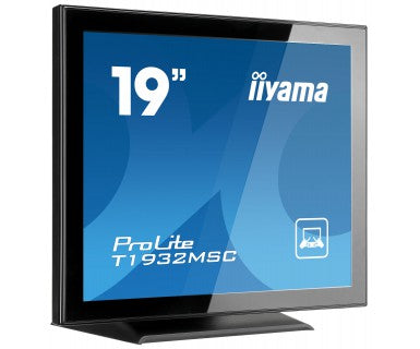 Ecran IIYAMA T1932MSC-B5X 5/4 VGA/DVI + HP - 19" Tactile