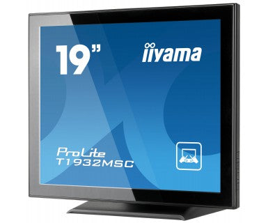 Ecran IIYAMA T1932MSC-B5X 5/4 VGA/DVI + HP - 19" Tactile