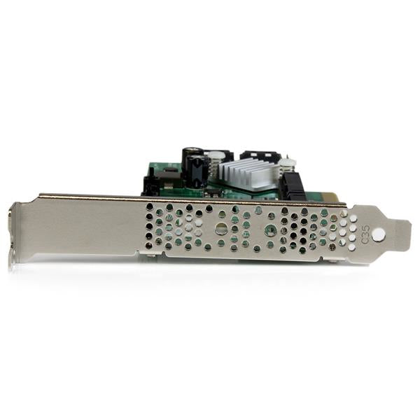 2 Port PCIe SATA III Card- 2 mSATA Slots