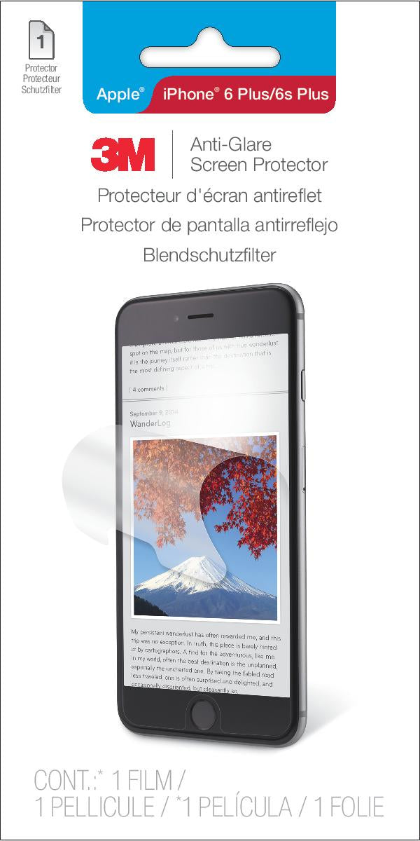 3M Film de protection anti-reflets pour Apple iPhone 6+