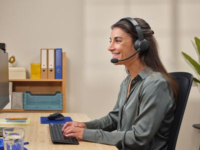 TRUST Casque-micro AYDA ENC sans fil pour ordinateur Bluetooth