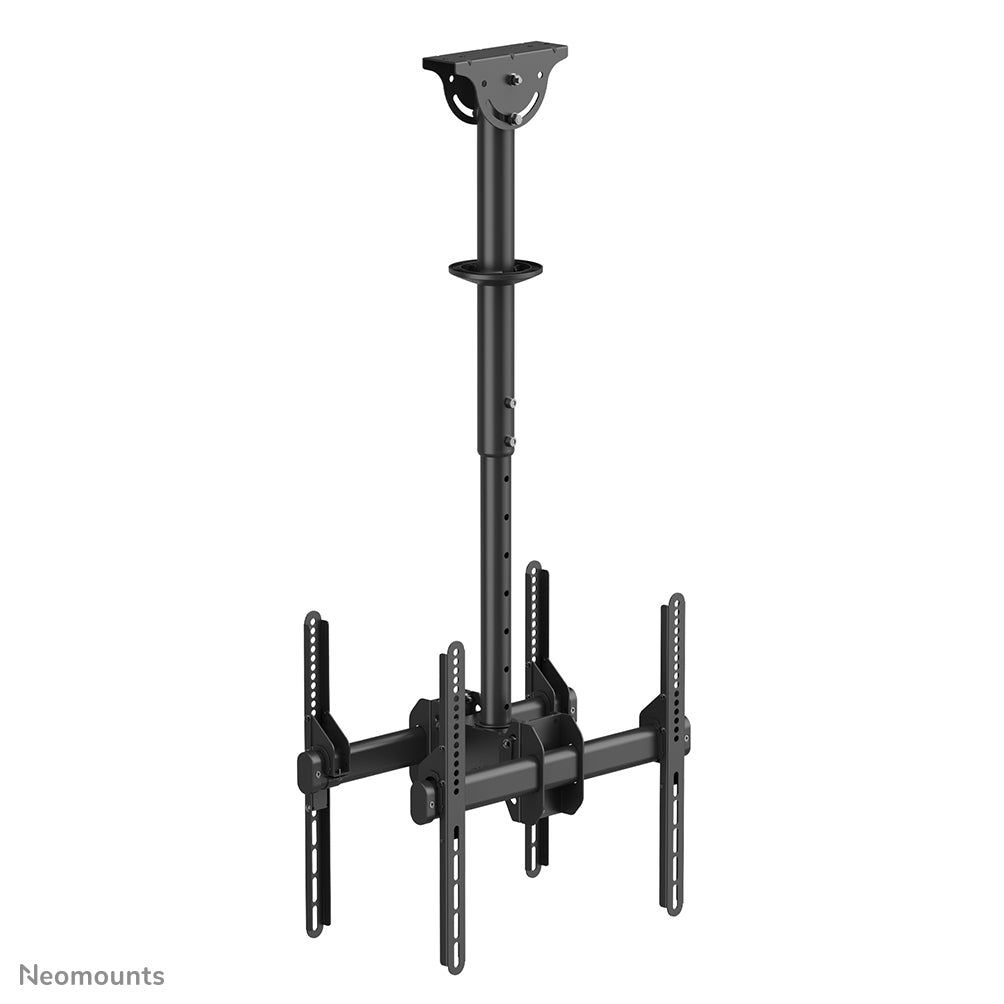 NEOMOUNTS NM-C440DBLACK Support de plafond pour double écran 32-60p - h 56-91 cm
