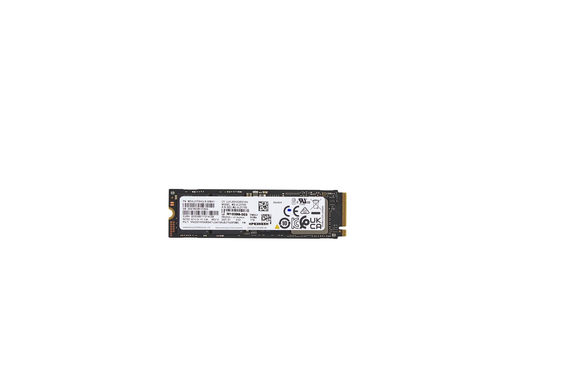 HP 2TB PCIe NVMe SSD
