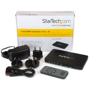 4-Port HDMI automatic video switch 4K