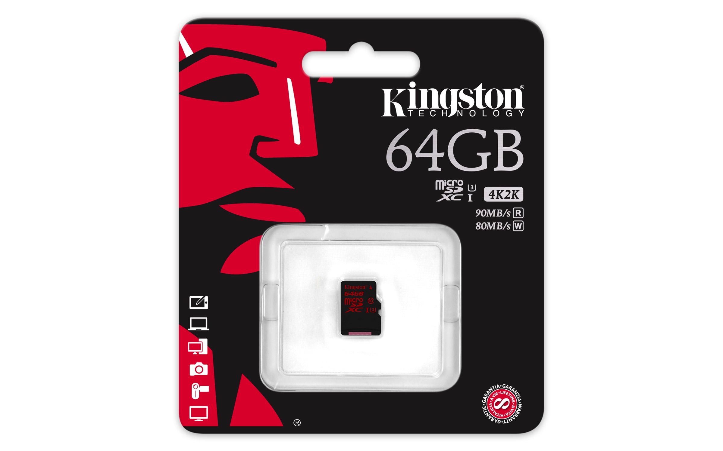 64GB microSDXC UHS-I Single w/o Adap
