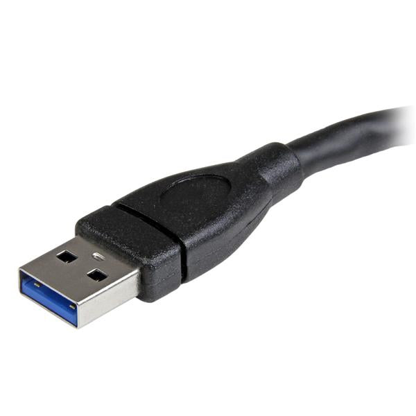 6in Black USB 3.0 Extension Cable A to A