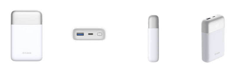 D-LINK PowerBank 1000mAh 1 port USB-C 18W max 1 port USB-A 15W max