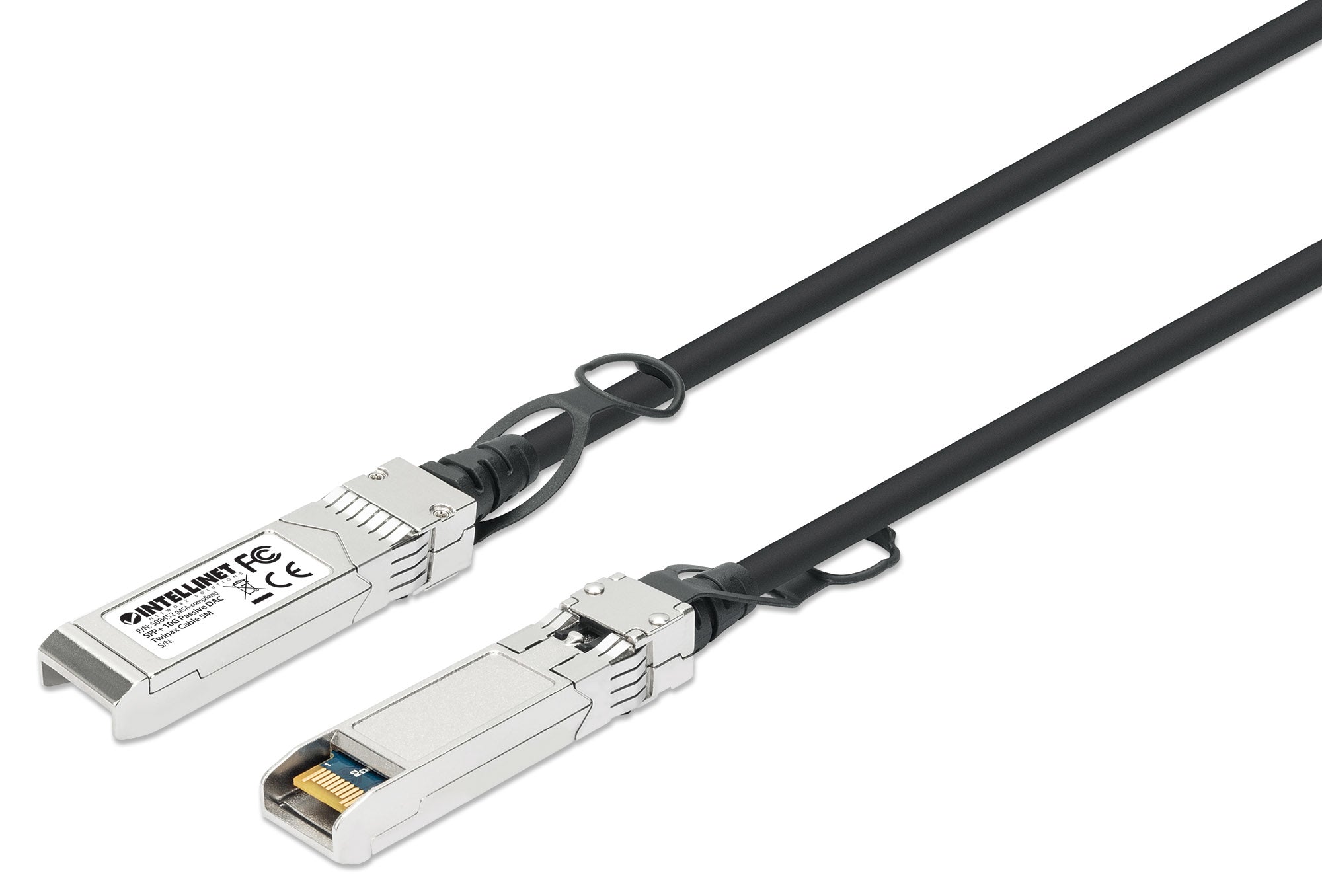 Intellinet 508452 câble InfiniBand et a fibres optiques 5 m SFP+ Argent