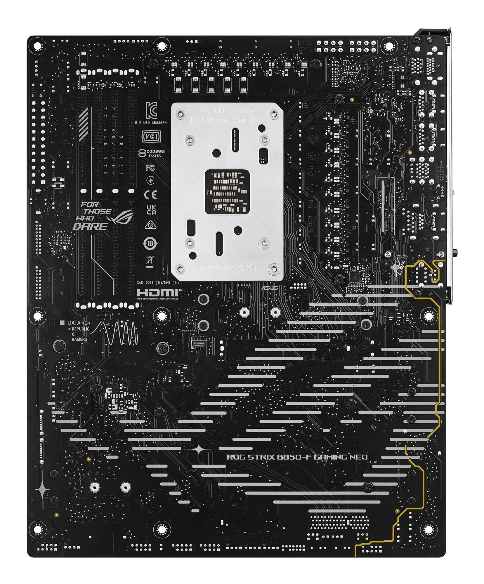 ASUS ROG STRIX B850-F GAMING WIFI7 NEO AMD ATX motherboard DDR5 PCIe 5.0 4xM.2