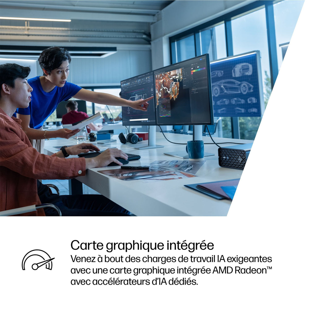 HP Z2 Mini G1a AMD Ryzen AI Max PRO 390 64Go 2To SSD AMD Radeon 8050S W11P 3/3/3