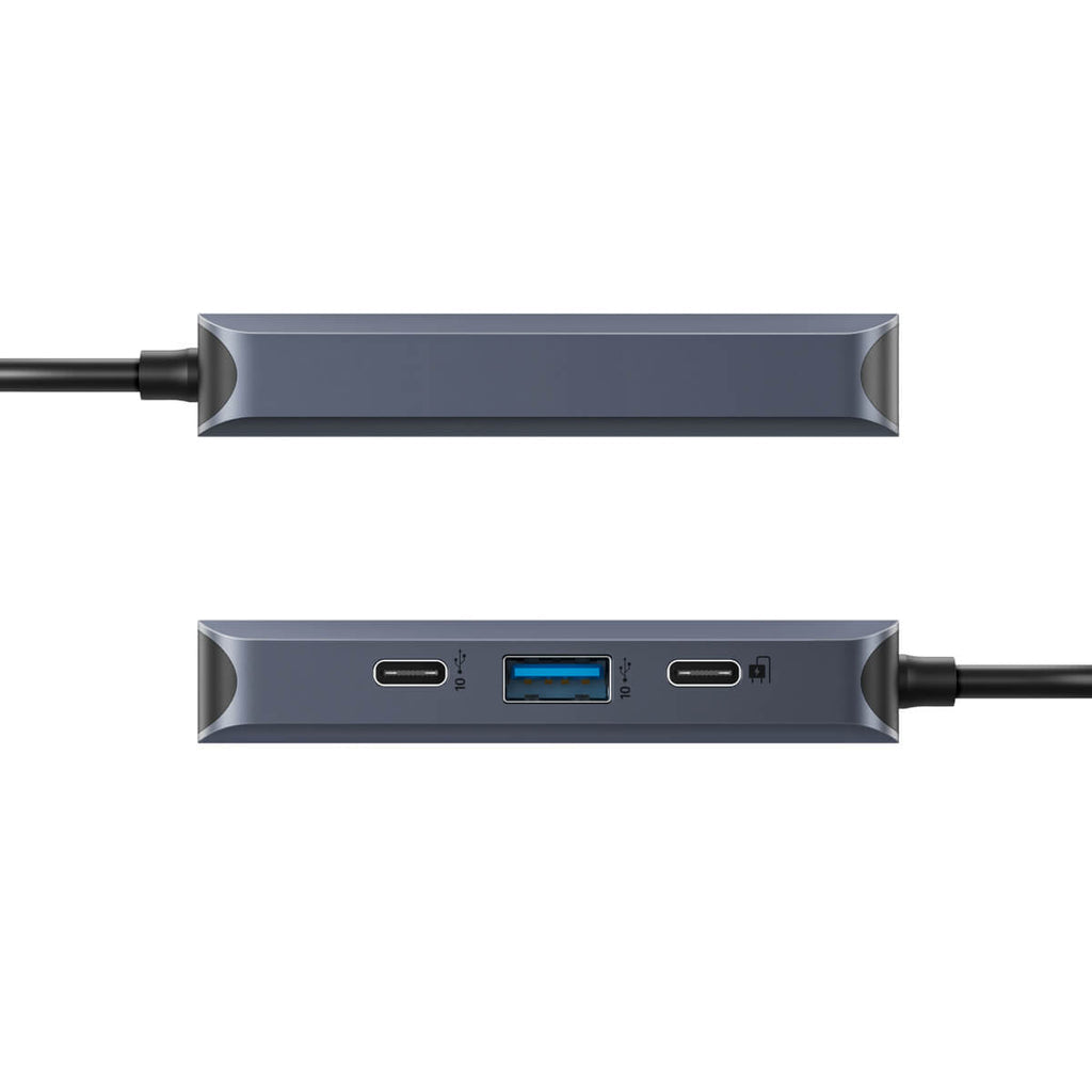 TARGUS HyperDrive EcoSmart Gen.2 Universal USB-C 4-in-1 Hub w 100 W PD Power Pass-thru