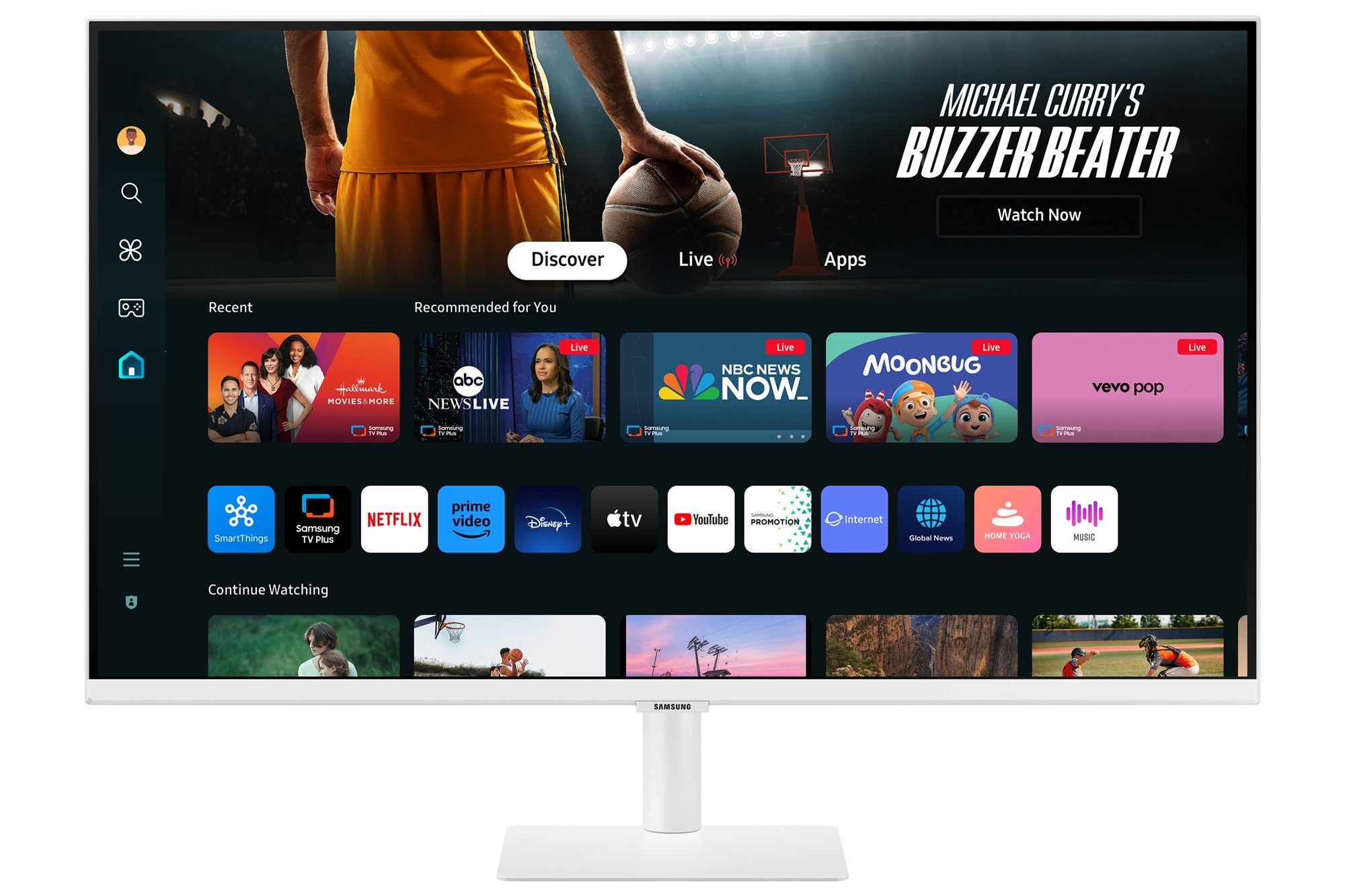 SMART MONITOR M7 - M70D 32" - BLANC