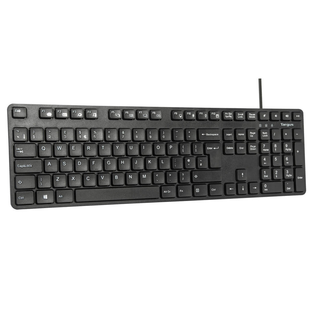 TARGUS Full Size Wired Keyboard and Mouse Combo (UK)