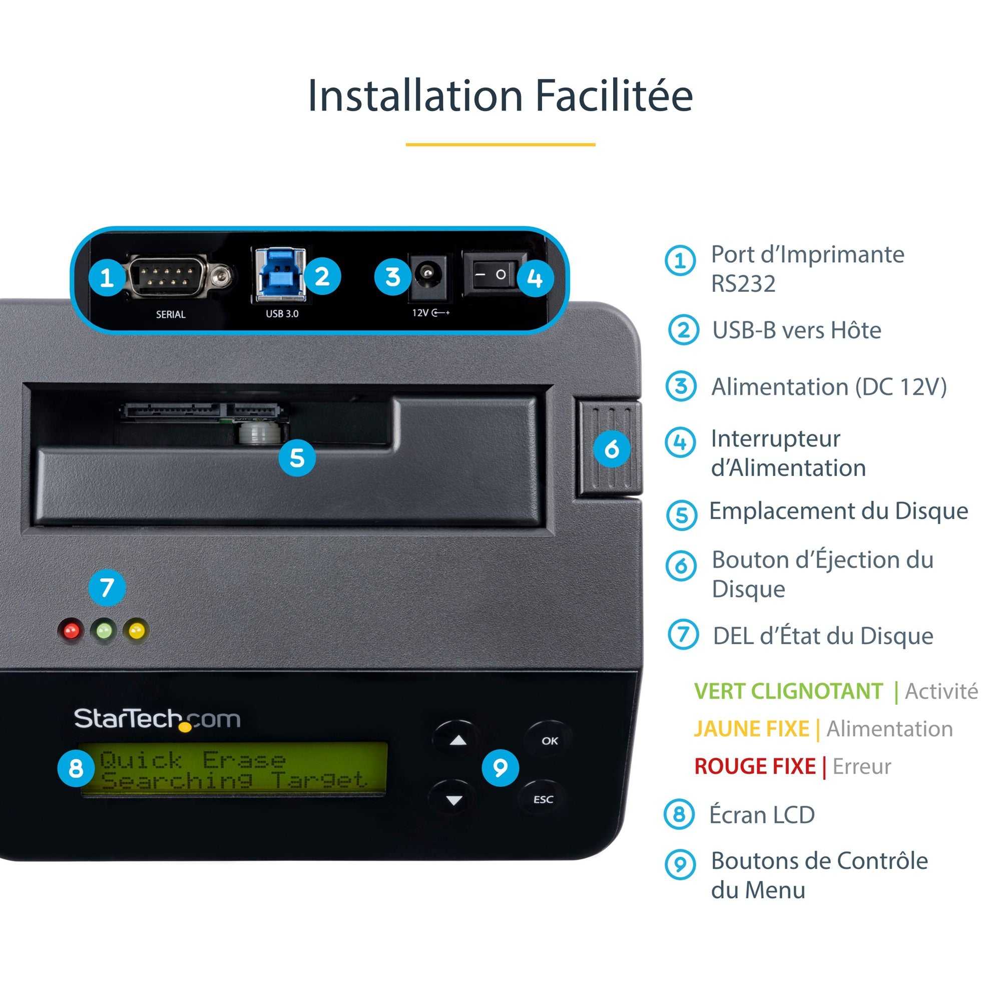 StarTech com SATA Drive Eraser and Dock