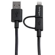 1m Ligthning or Micro USB to USB Cable