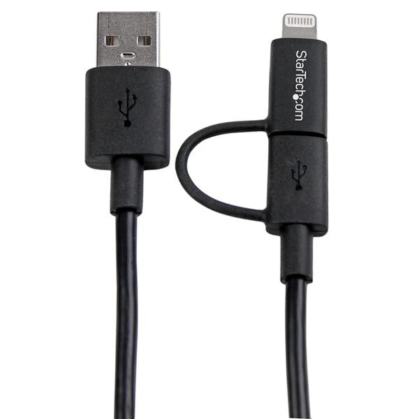 1m Ligthning or Micro USB to USB Cable