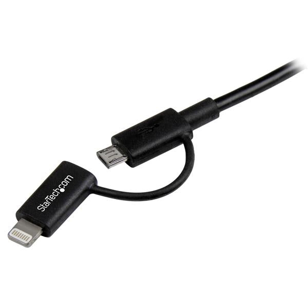 1m Ligthning or Micro USB to USB Cable
