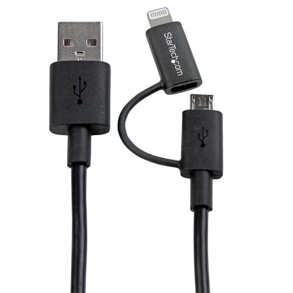 1m Ligthning or Micro USB to USB Cable