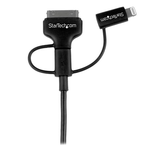 1m Lightning/Dock/Micro USB to USB Cable
