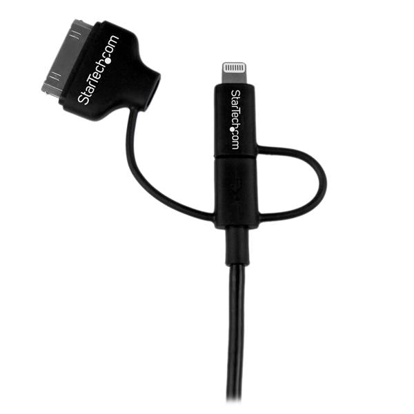 1m Lightning/Dock/Micro USB to USB Cable