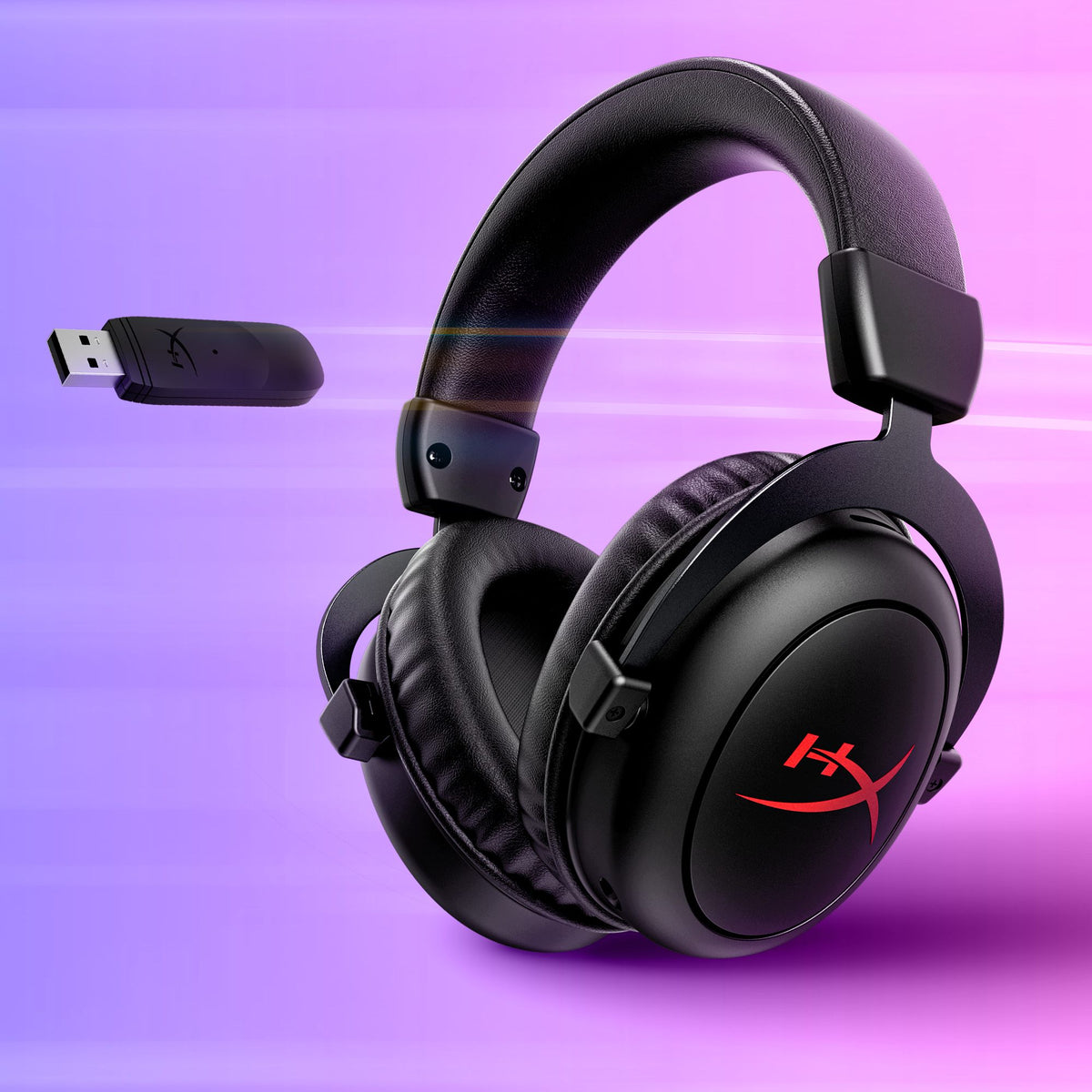 Casque sans fil HyperX Cloud II Core avec microphone, noir