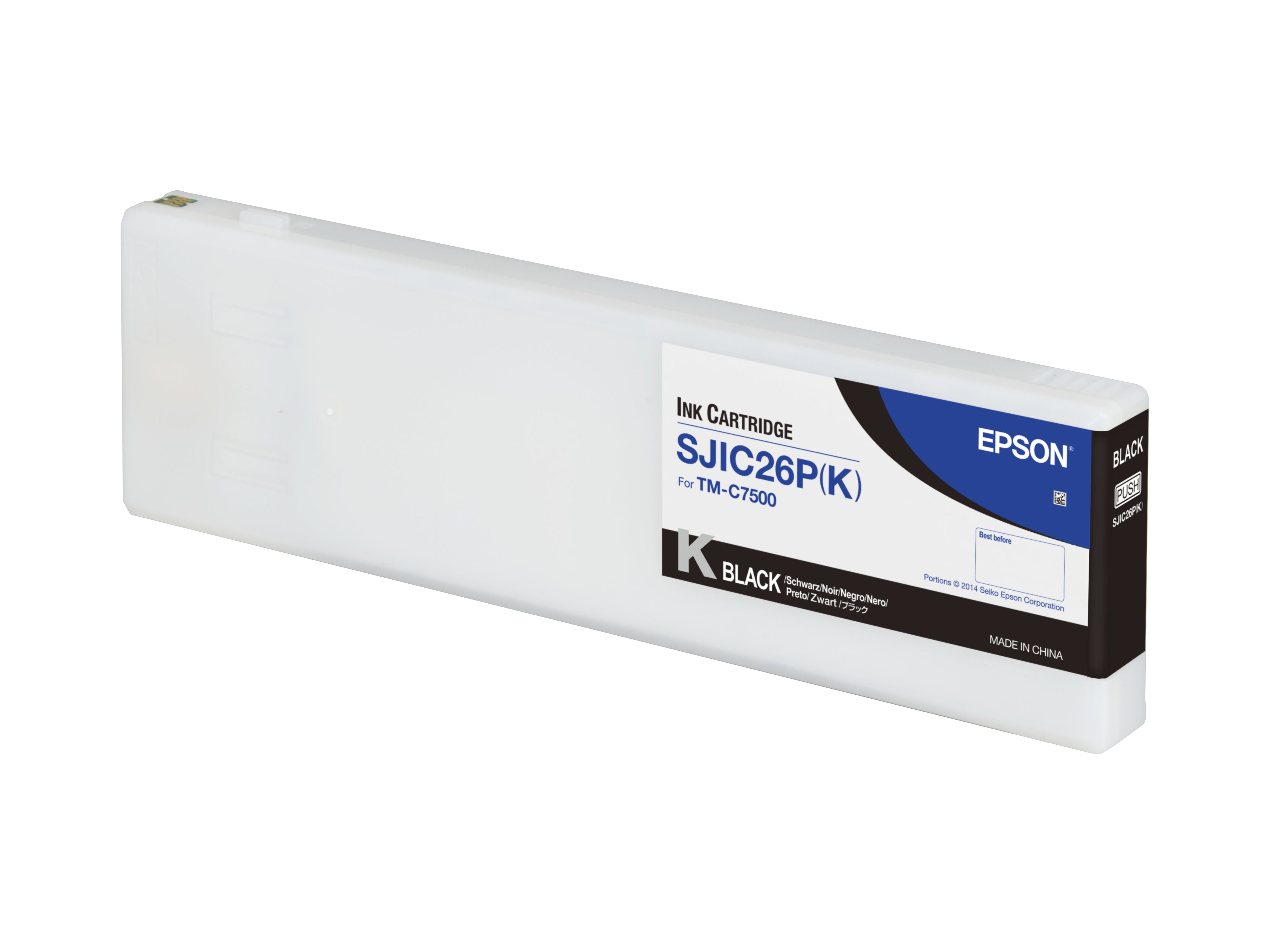 SJIC26P K : Ink cartridge for ColorWorks