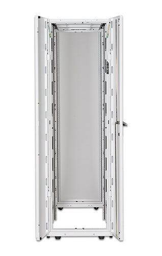APC NetShelter SX Deep Enclosure with Sides Rack cabinet white 42U 19 TAA Compliant