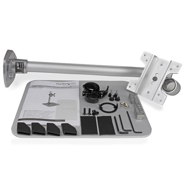 Single Monitor Stand - Silver