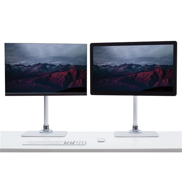 Single Monitor Stand - Silver