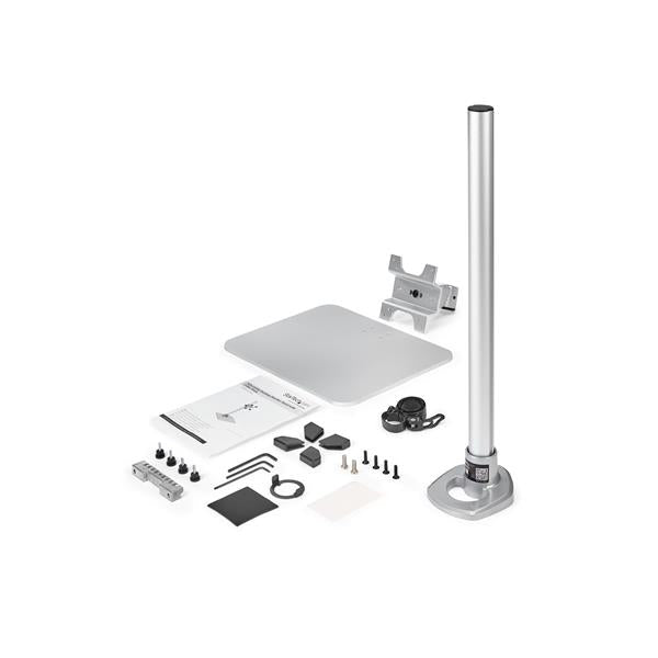 Single Monitor Stand - Silver