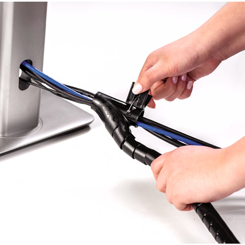 FELLOWES CableZip™ - Rassembleur de câbles - Noir