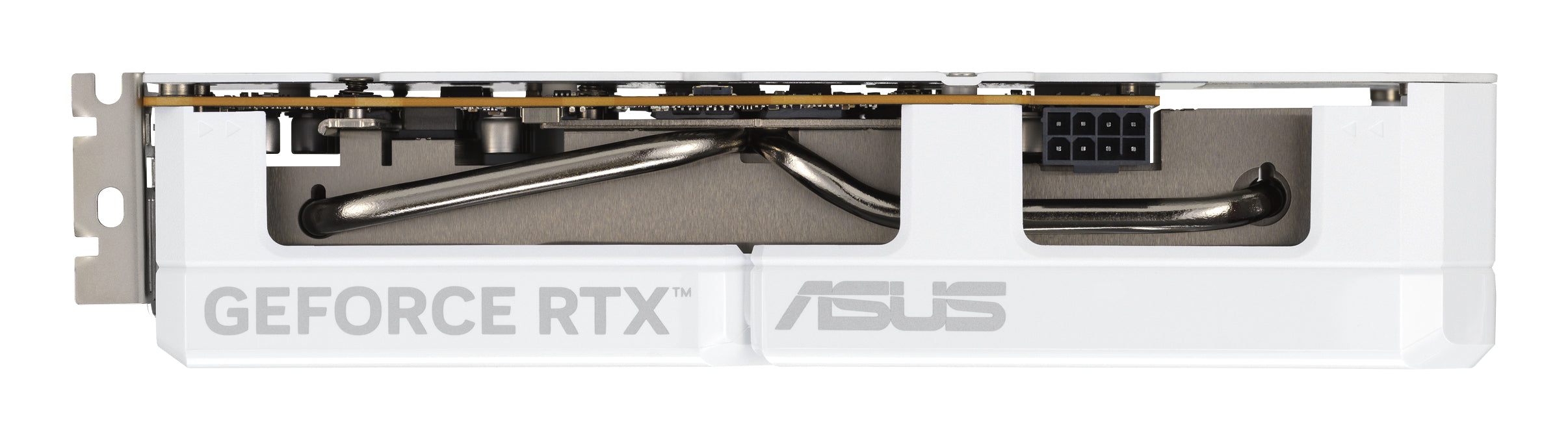 ASUS DUAL RTX 5060 OC 8Go GDDR7 3xDP 1xHDMI WHITE