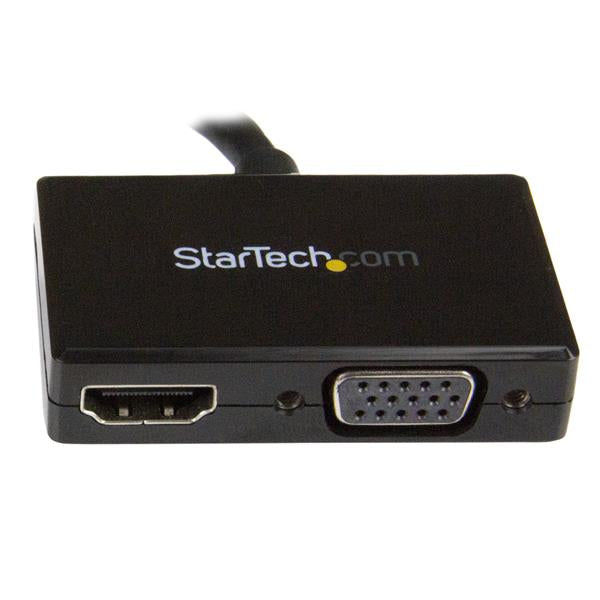 Travel A/V Adapter: DP to VGA/HDMI
