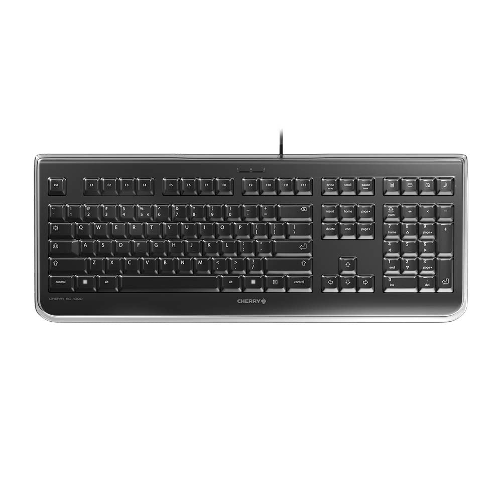 CHERRY Clavier étanche KC-1068 IP68 USB noir QWERTY (US/¦)