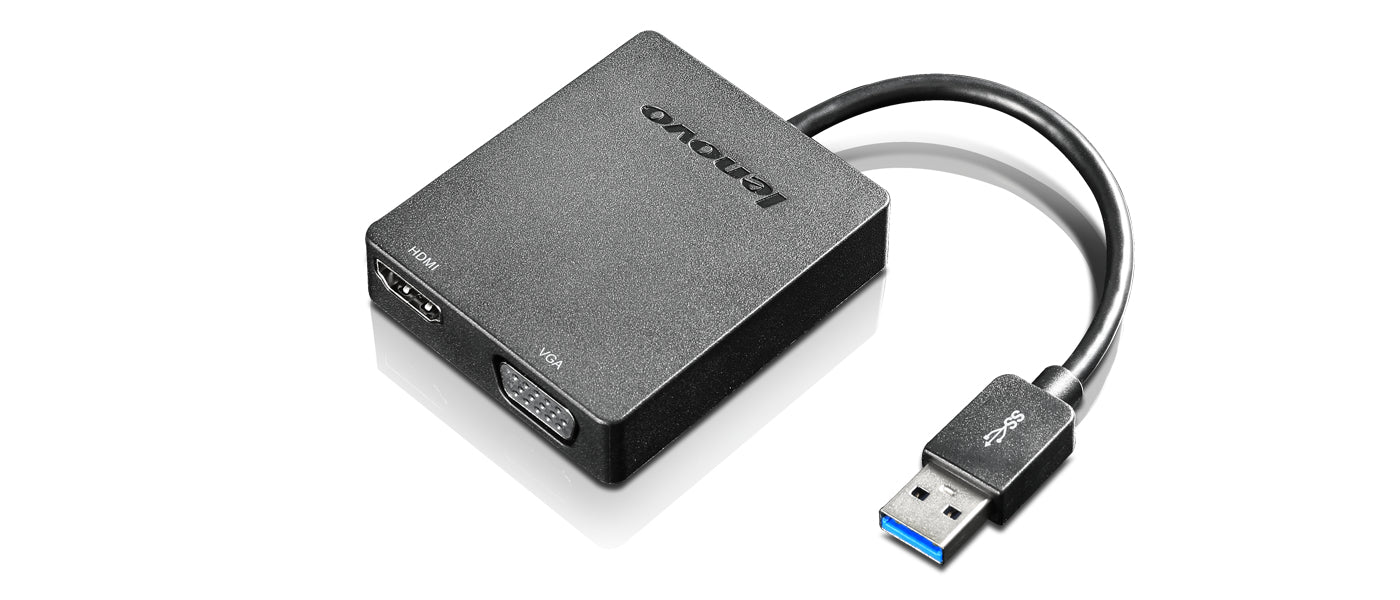 LENOVO Universal USB3.0 to VGA/HDMI Adapter