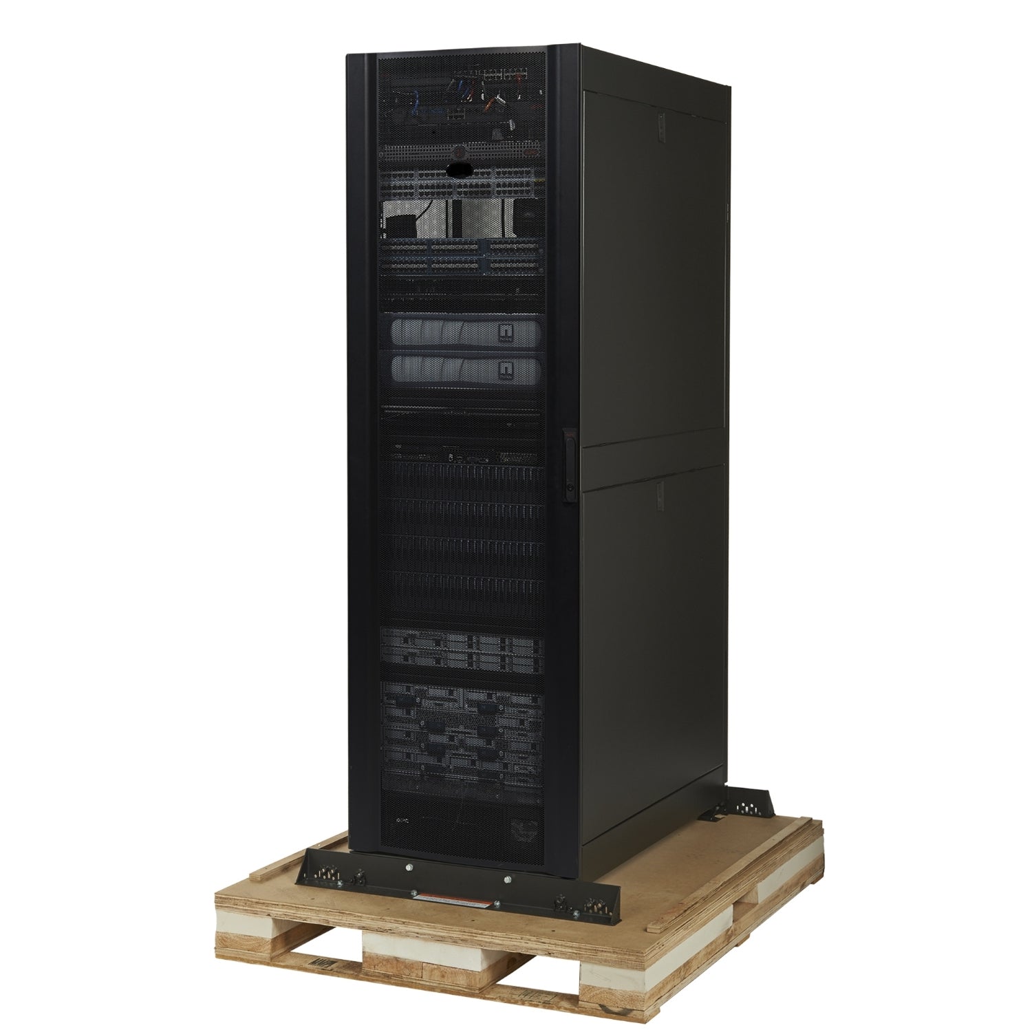 APC NetShelter SX 42U 750mm Wide x 1070mm Deep with Sides Black -2000 lbs. Shock Packaging
