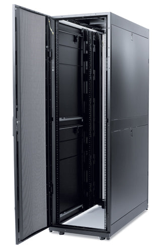APC NetShelter SX 48U 600mm Wide x 1200mm Deep Enclosure with Sides Black -2000 lbs. Shock Packaging