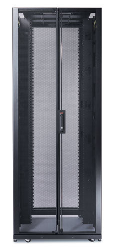 APC NetShelter SX 48U 750mm Wide x 1200mm Deep Enclosure with Sides Black -2000 lbs. Shock Packaging