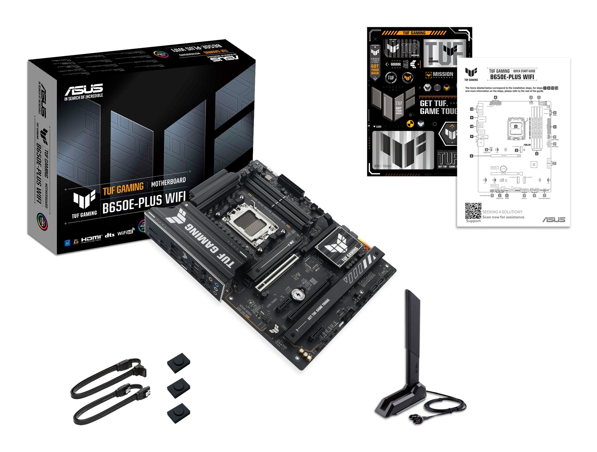 ASUS TUF GAMING B650E-PLUS WIFI AM5 MB 4xDDR5