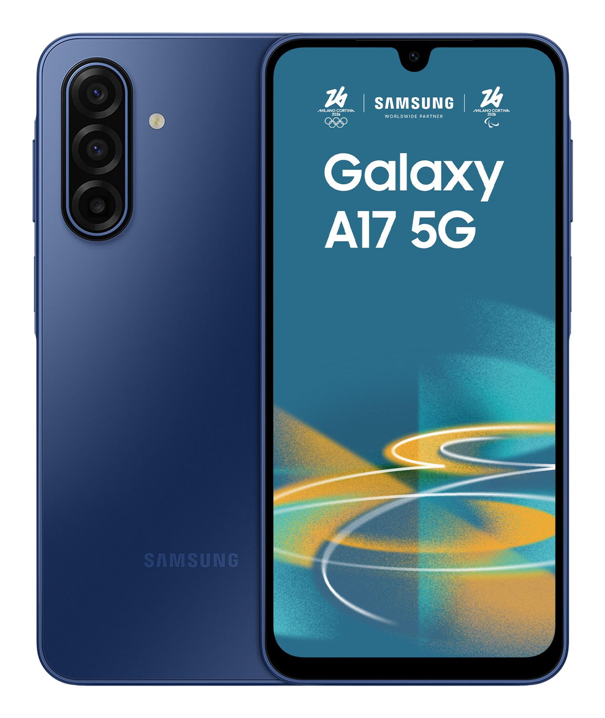 "Samsung Galaxy A17 5G 17 cm (6.7"") Double SIM hybride USB Type-C 8 Go 256 Go 5000 mAh Bleu"